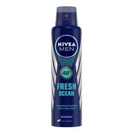 NIVEA MEN Deodorant, Fresh Ocean, 150ml