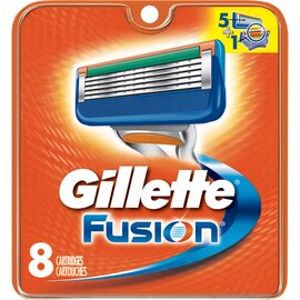 Gillette Fusion Cartridge - Pack of 8