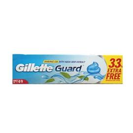 Gillette Guard Shaving Gel - 80 gm