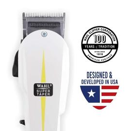 Wahl Professional 08466-424 Super Taper Professional Hair Clipper(Corded)